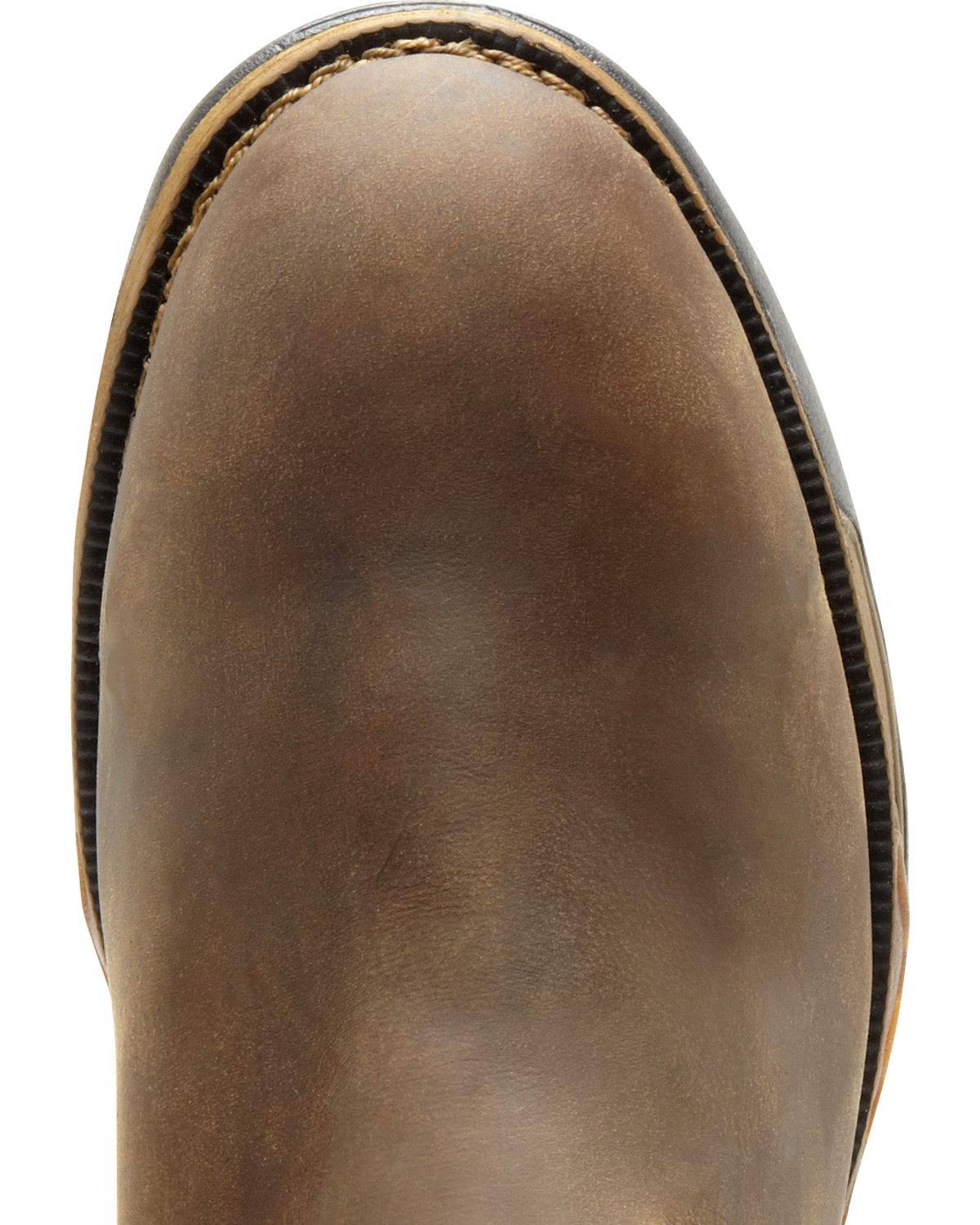 Brown Waterproof Wellington Boots J42242