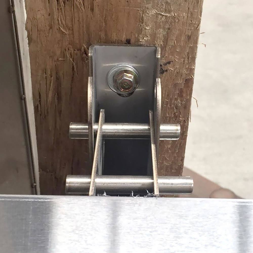 Stainless Steel Wall Mounted Foldable Work Table and Workbench Q986894
