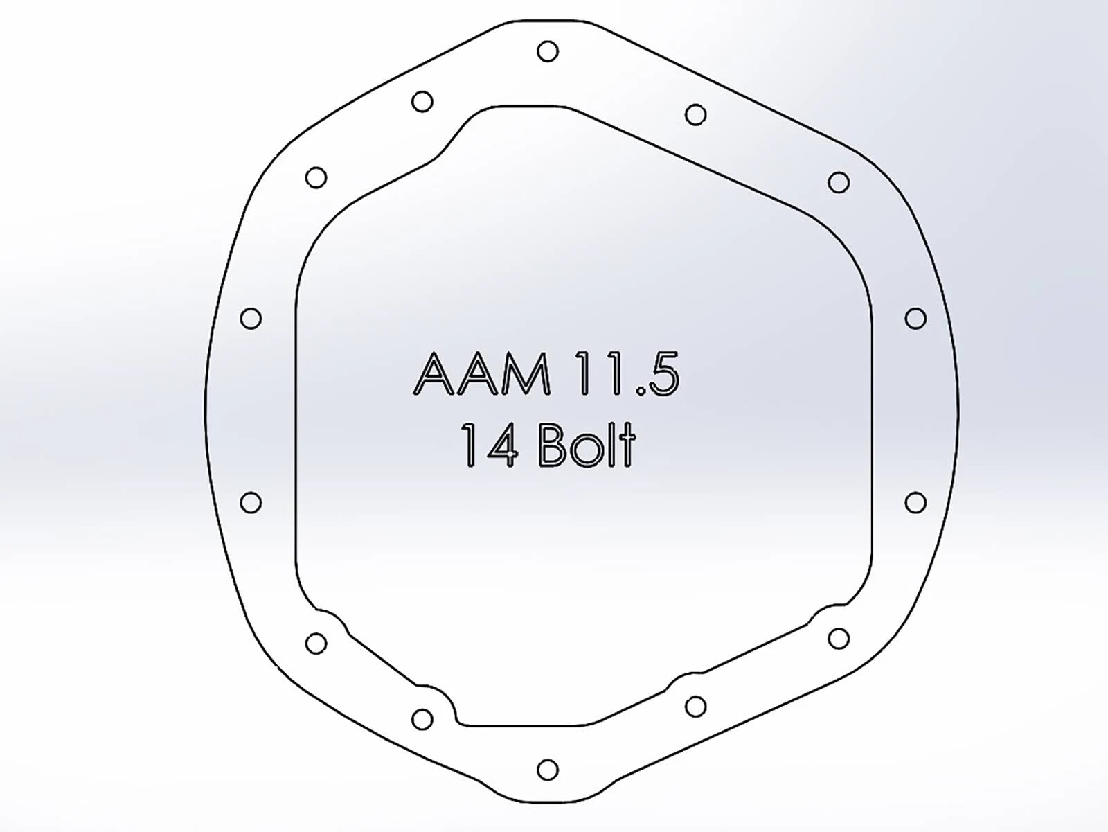 Rear Differential Cover Y69603