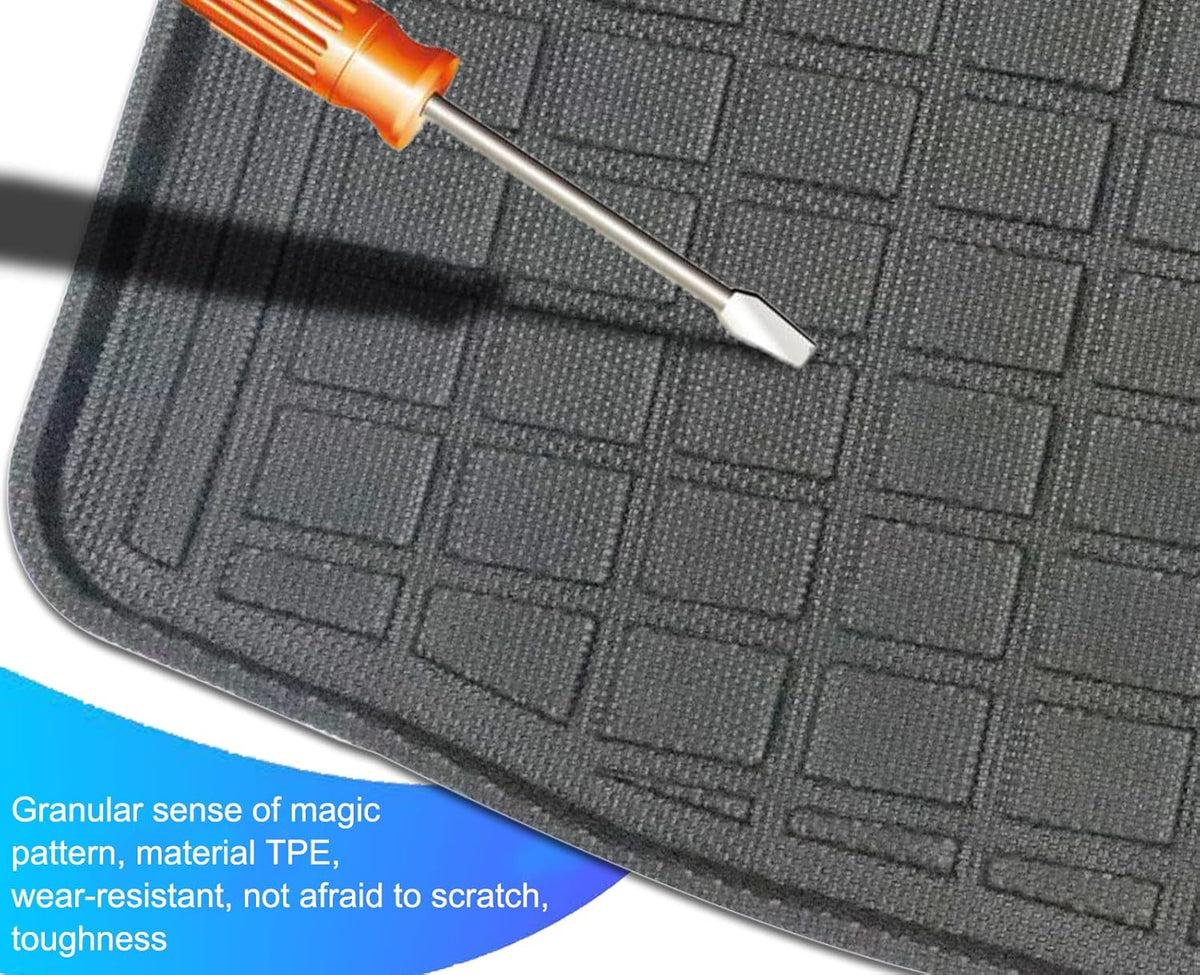 Black Rear Trunk Mats for Toyota RAV4 O6123