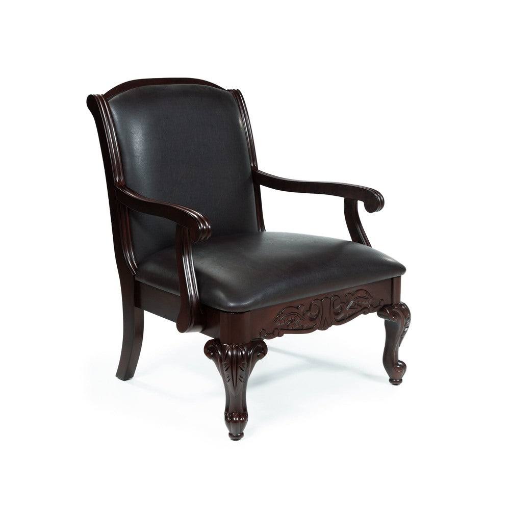 Dark Cherry Accent Chair A1267