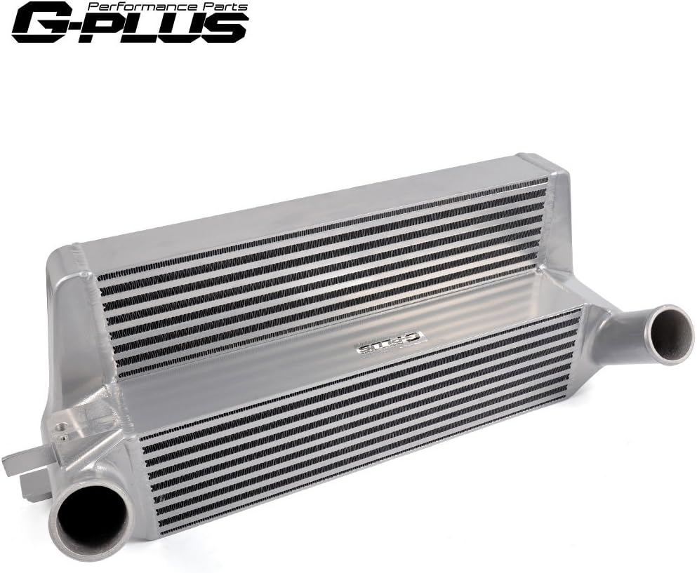 Aluminum Front Mount Intercooler for Ford Mustang 2.3L EcoBoost 2015 2016 2017 Silver Y508844