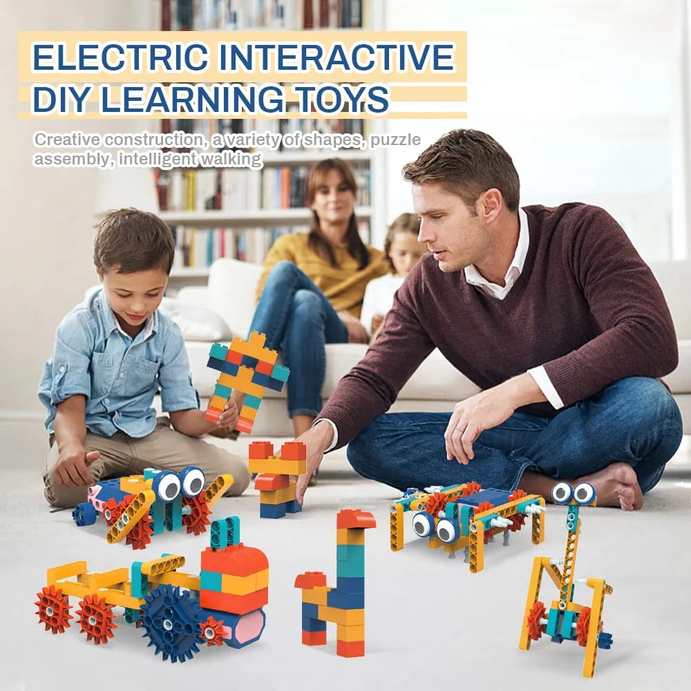 116PCS Motorized STEM Building Blocks Toy Set I5991