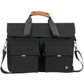 Notebook carrying shoulder bag - black Z752
