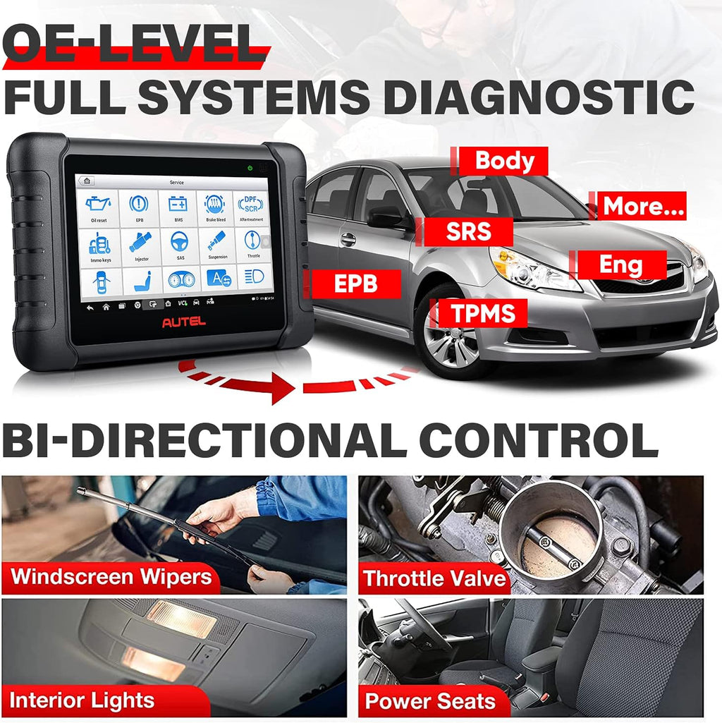 Autel MaxiPRO MP808BT Pro Automotive Scan Tool S2510