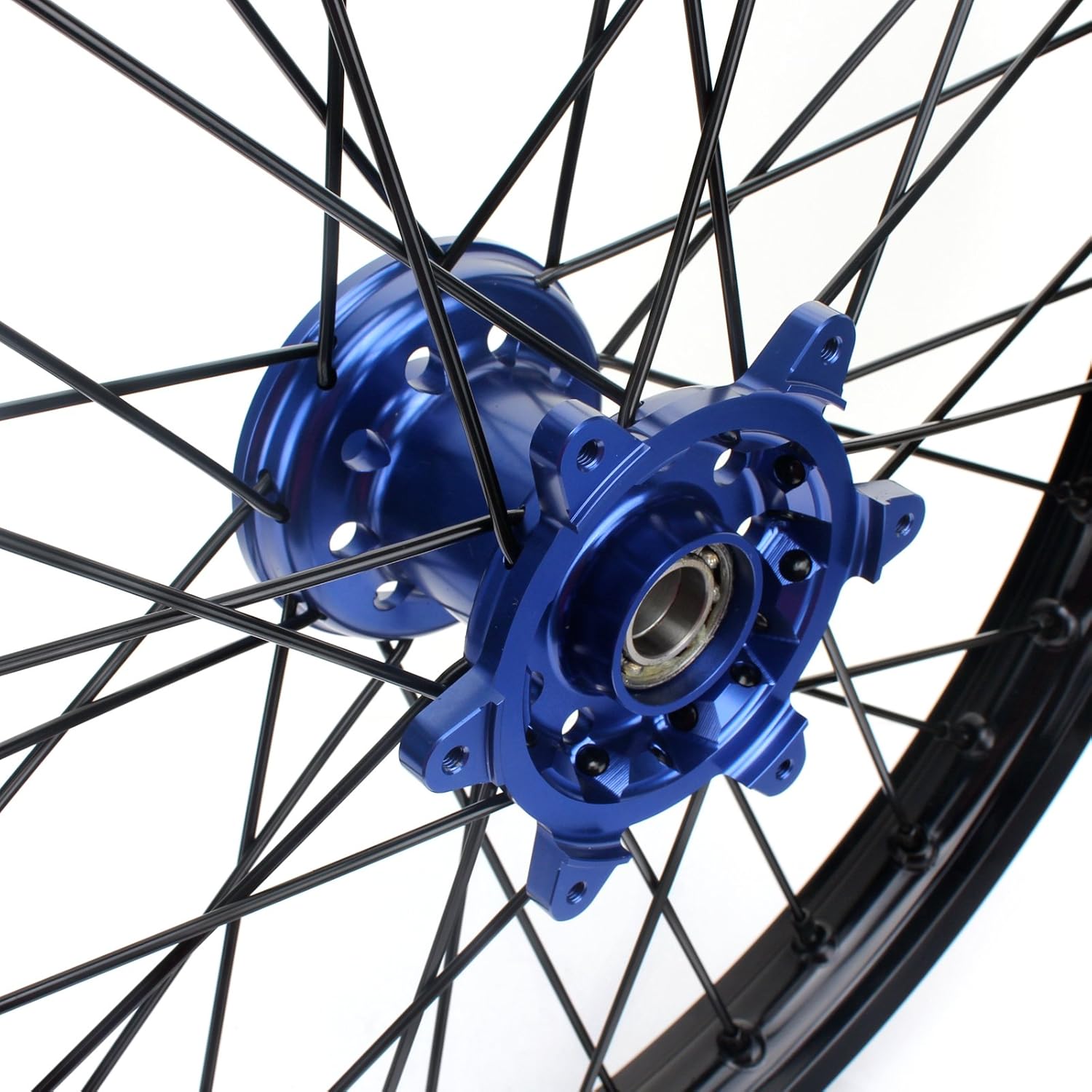 21" 19" Offroad Front Rear Wheel Rim Blue Hub U49241