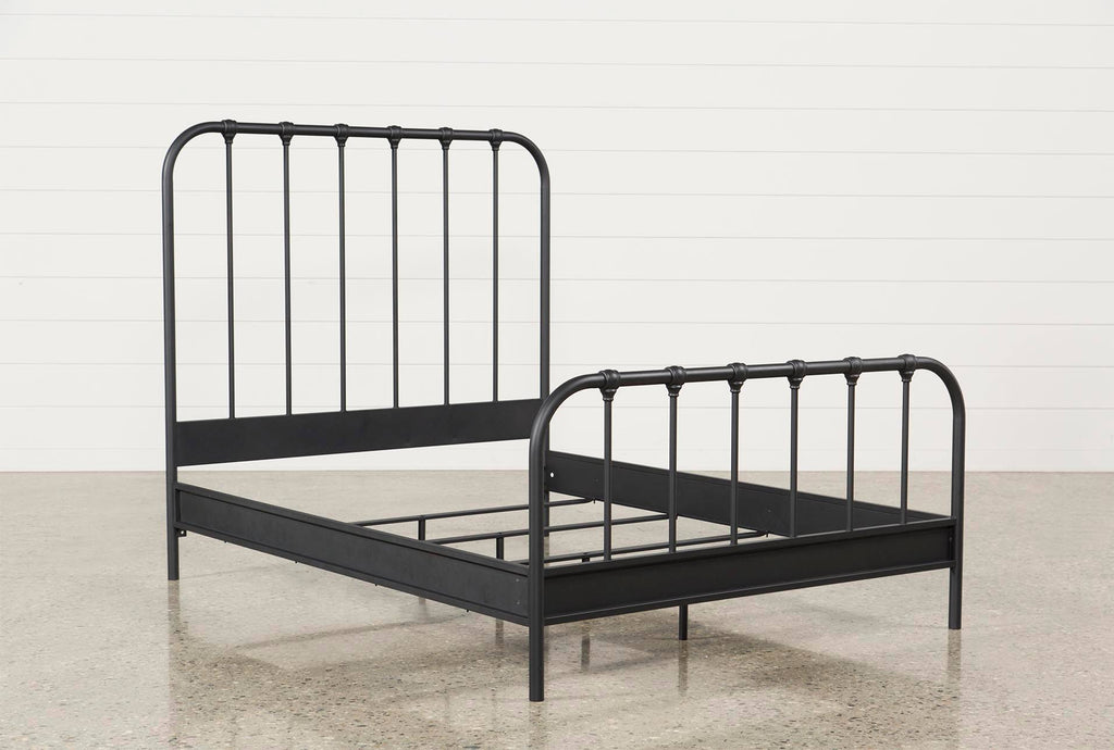 California King Metal Panel Bed G9027