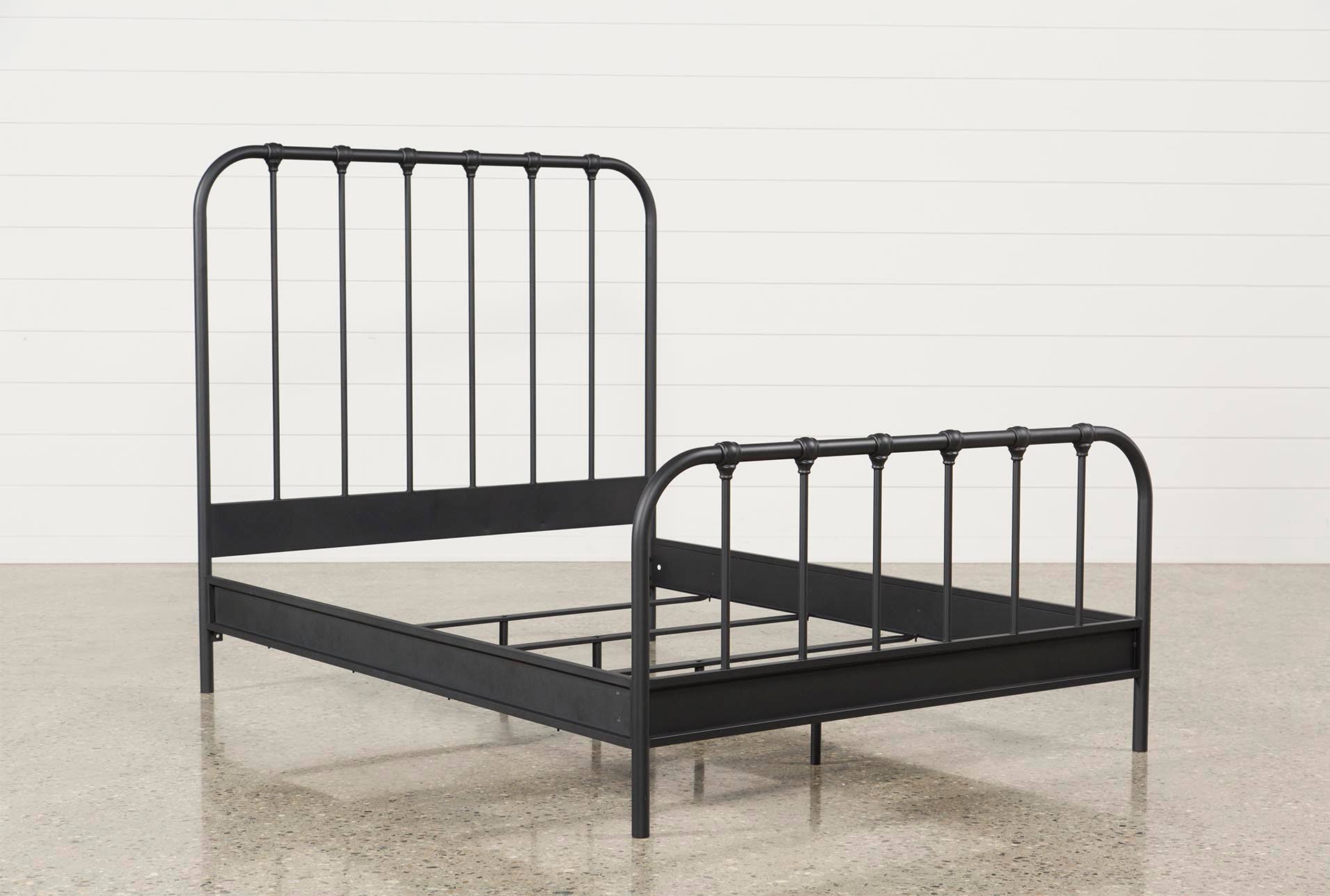 California King Metal Panel Bed G9027