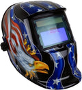 Solar Powered Auto Darkening Welding Helmet Pack of 2 J77882