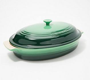 Emerald Covered Oval Casserole Dish J695220