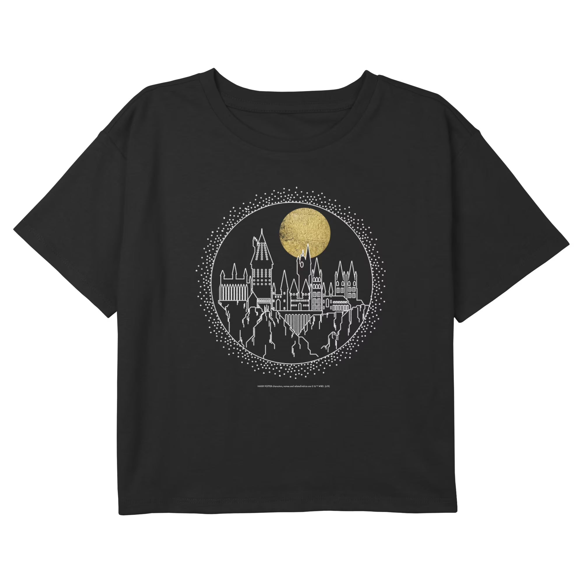 Black Graphic Tee D191379