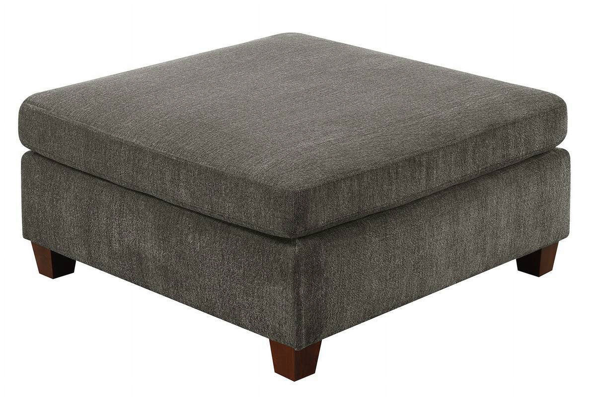 Grey Chenille Modular Sectional 8pc Set Q9640