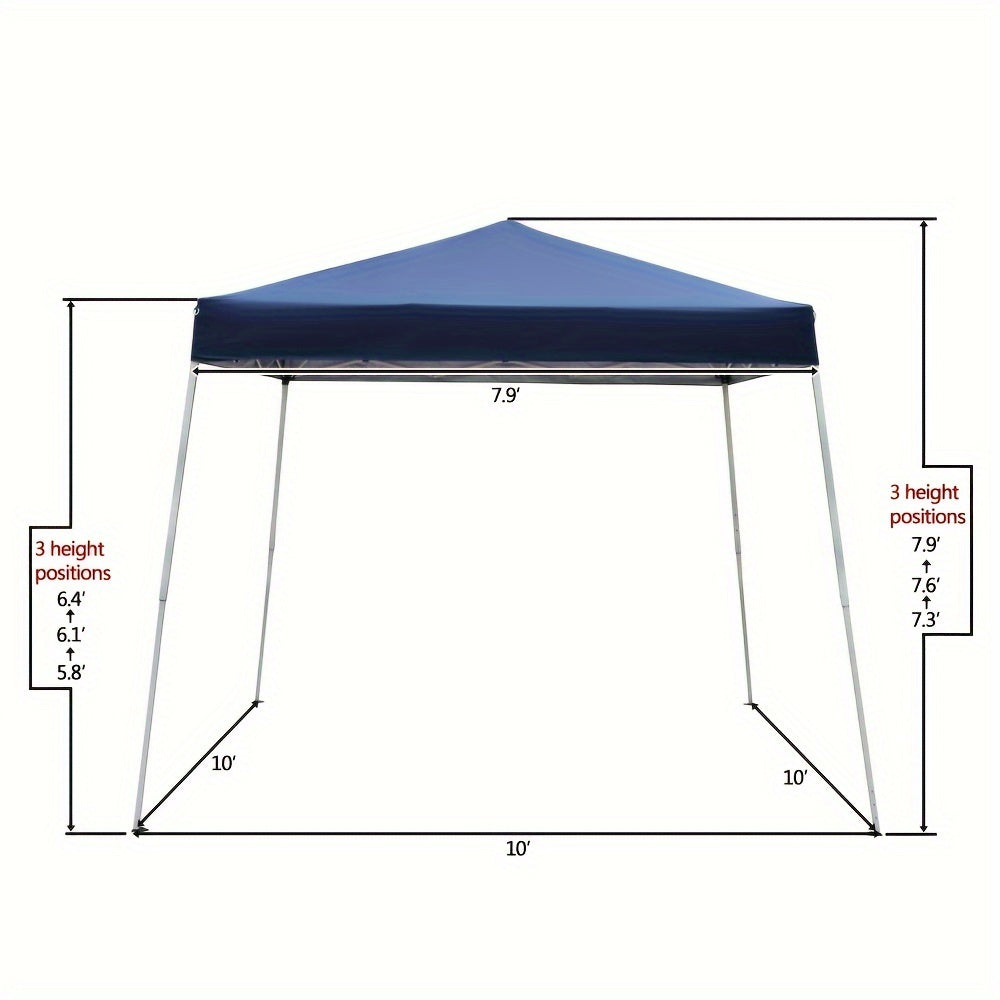 Blue/White Portable Waterproof Folding Tent R98746