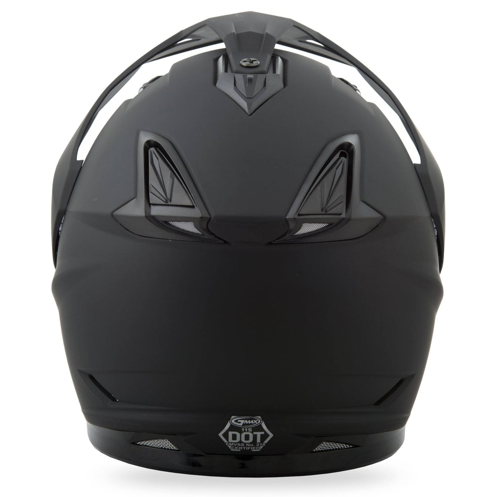 Matte Black Dual-Sport Snow Helmet P40517