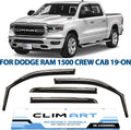 Dark Smoke 4 pcs In-Channel Window Deflectors C581621