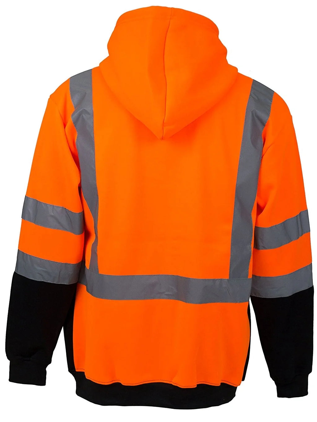 ANSI Class 3 High Visibility Full Zip Hooded Sweatshirt Y3162