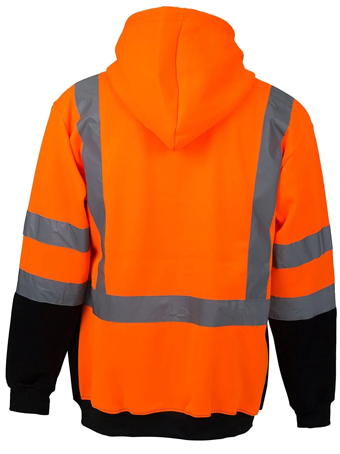 ANSI Class 3 High Visibility Full Zip Hooded Sweatshirt Y3162