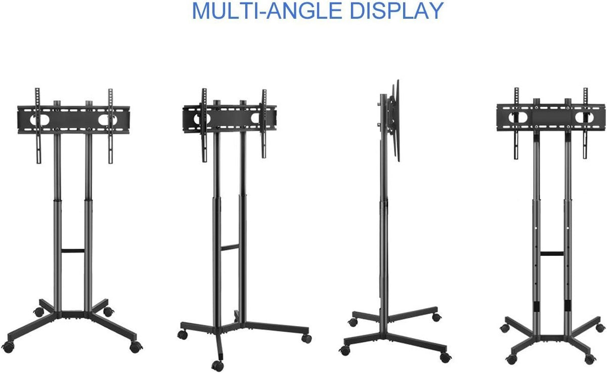 Rolling TV Stand Mount Cart with Wheels for 32-70 inch TVs I99609