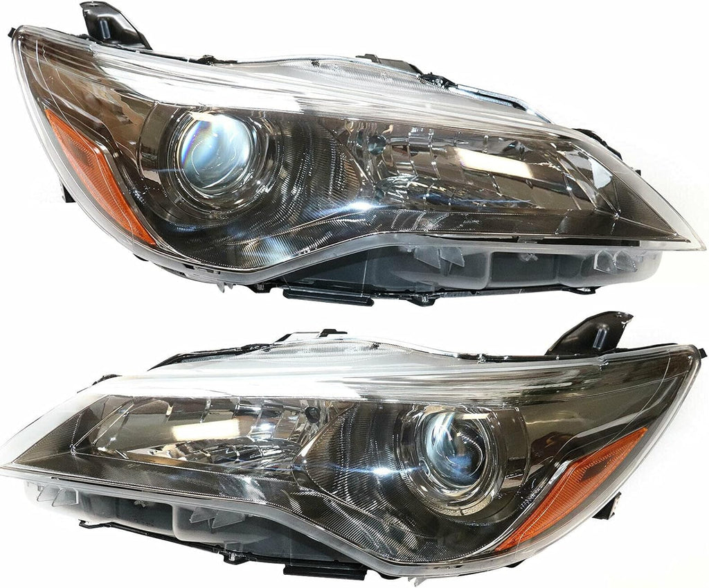 Headlight Assembly Set Halogen Clear Lens I406
