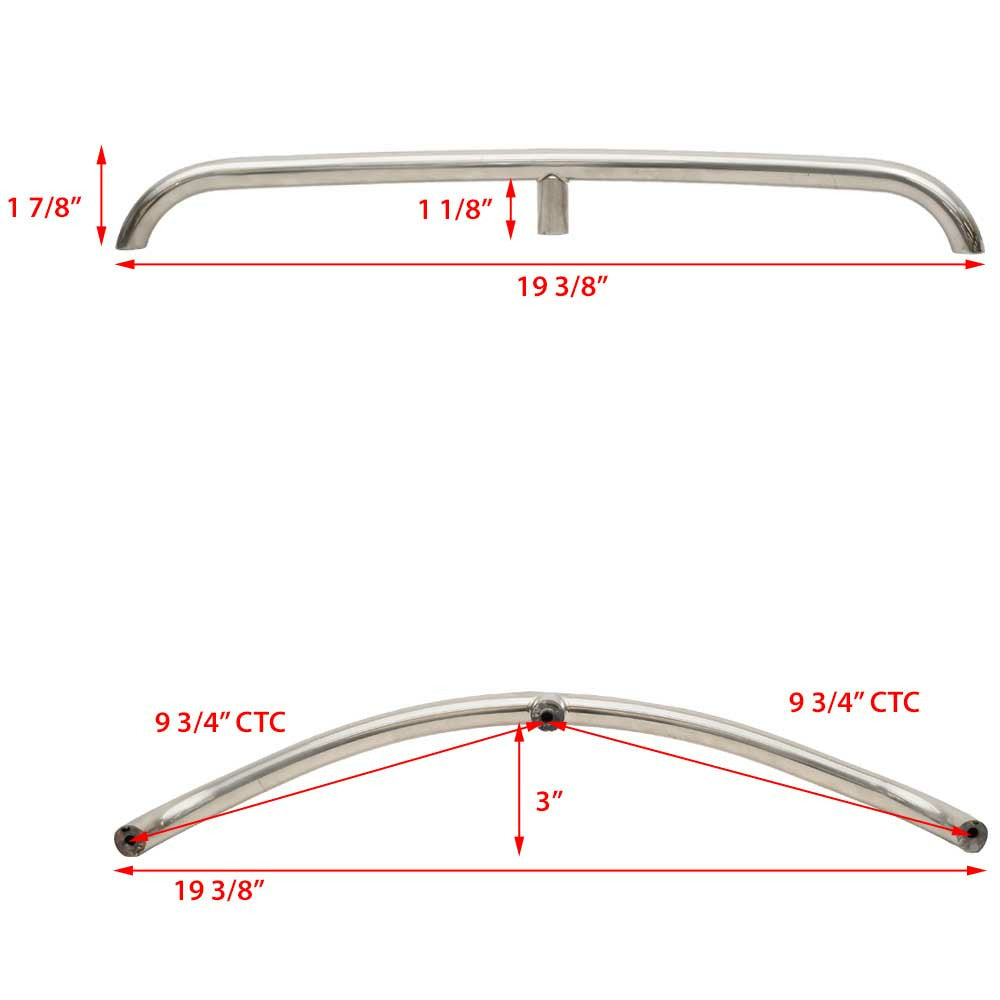 Stainless Steel Boat Head Grab Rail Q777764