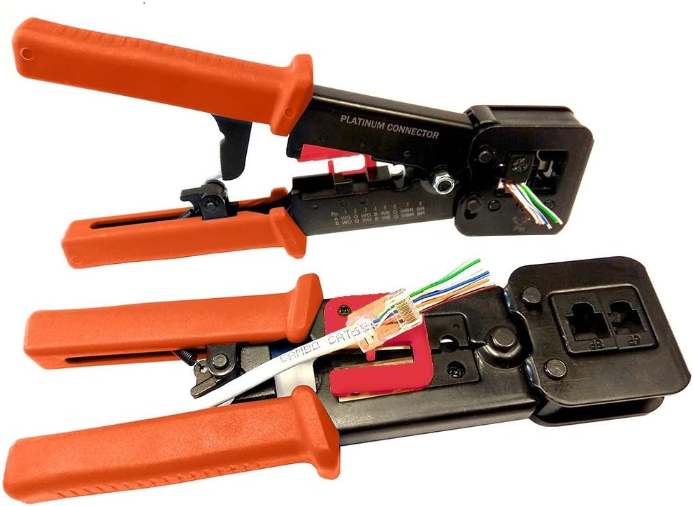 RJ45 Heavy Duty Crimp Tool Pack of 2 Y4415