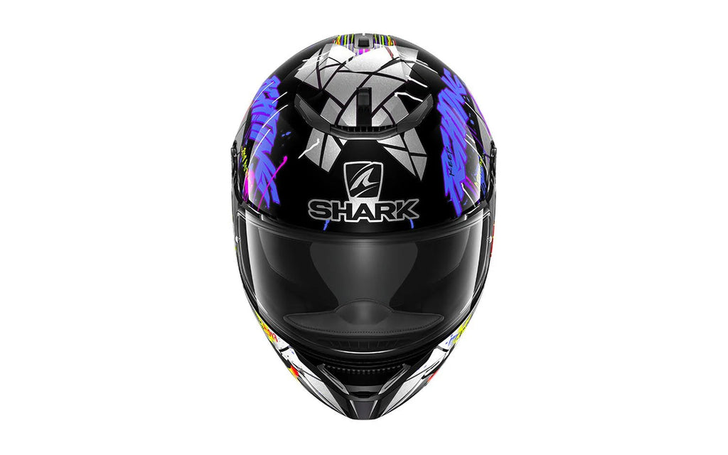 Black Red Glitter Motorcycle Helmet X960192