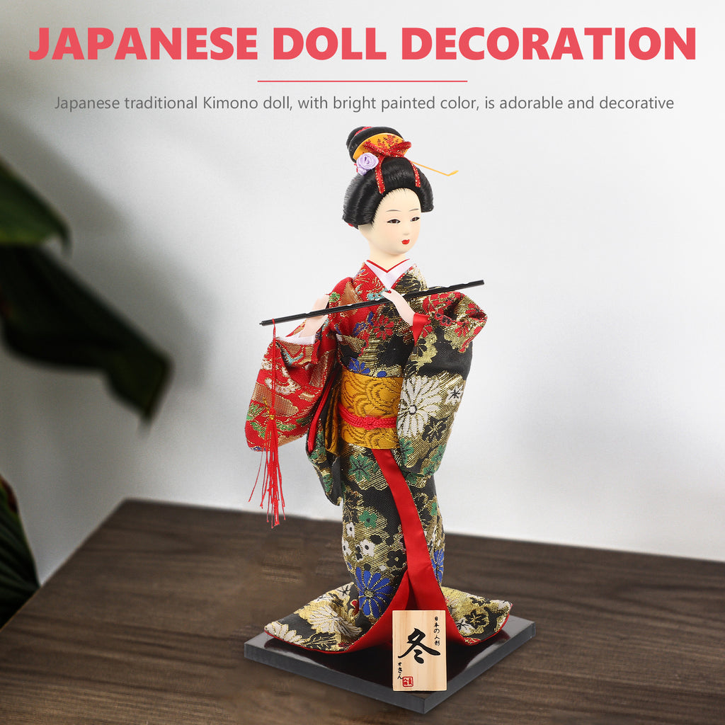 Antique Asian Dolls Girl Figurine Ornaments F986