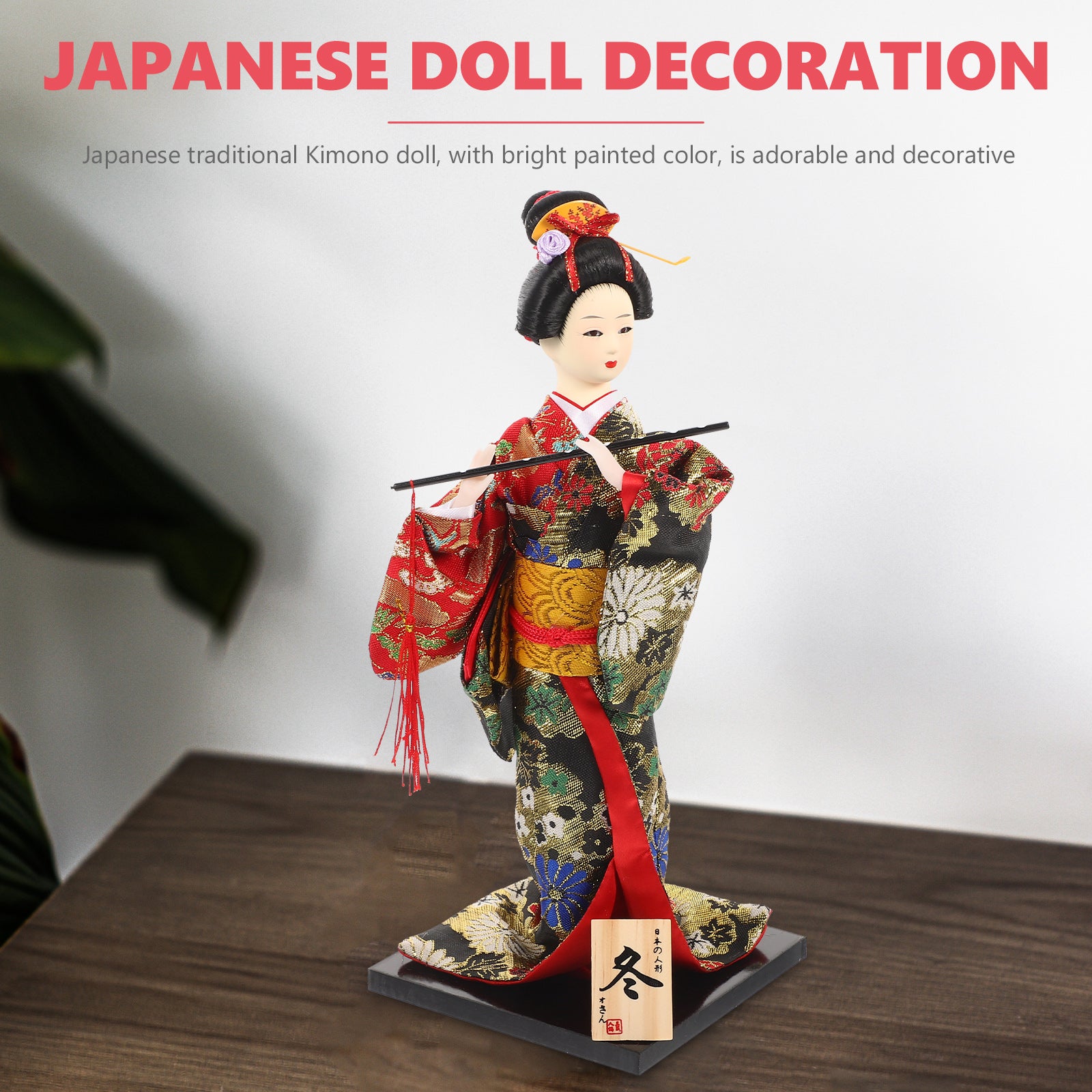 Antique Asian Dolls Girl Figurine Ornaments F986