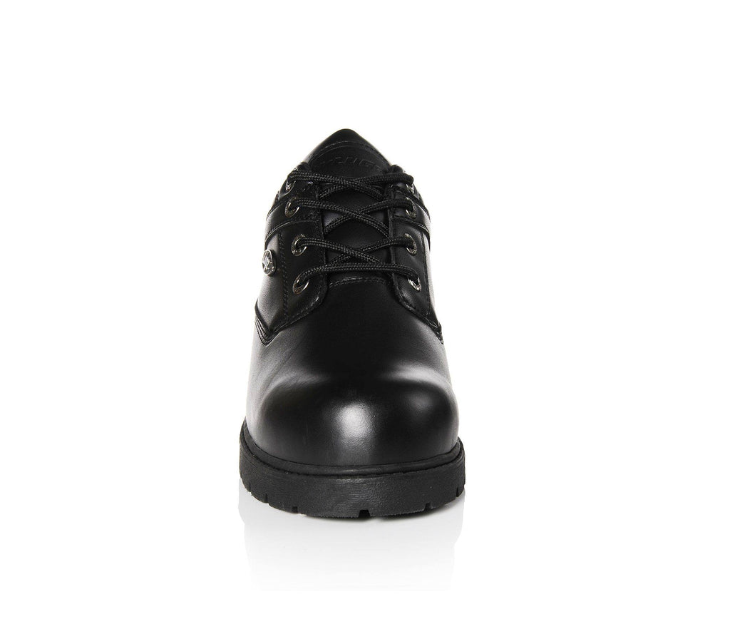 Black Leather Savoy SR Shoes S827623