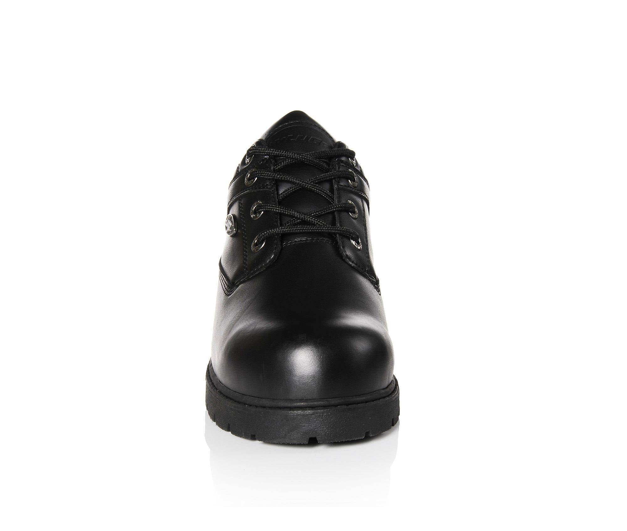 Black Leather Savoy SR Shoes S827623
