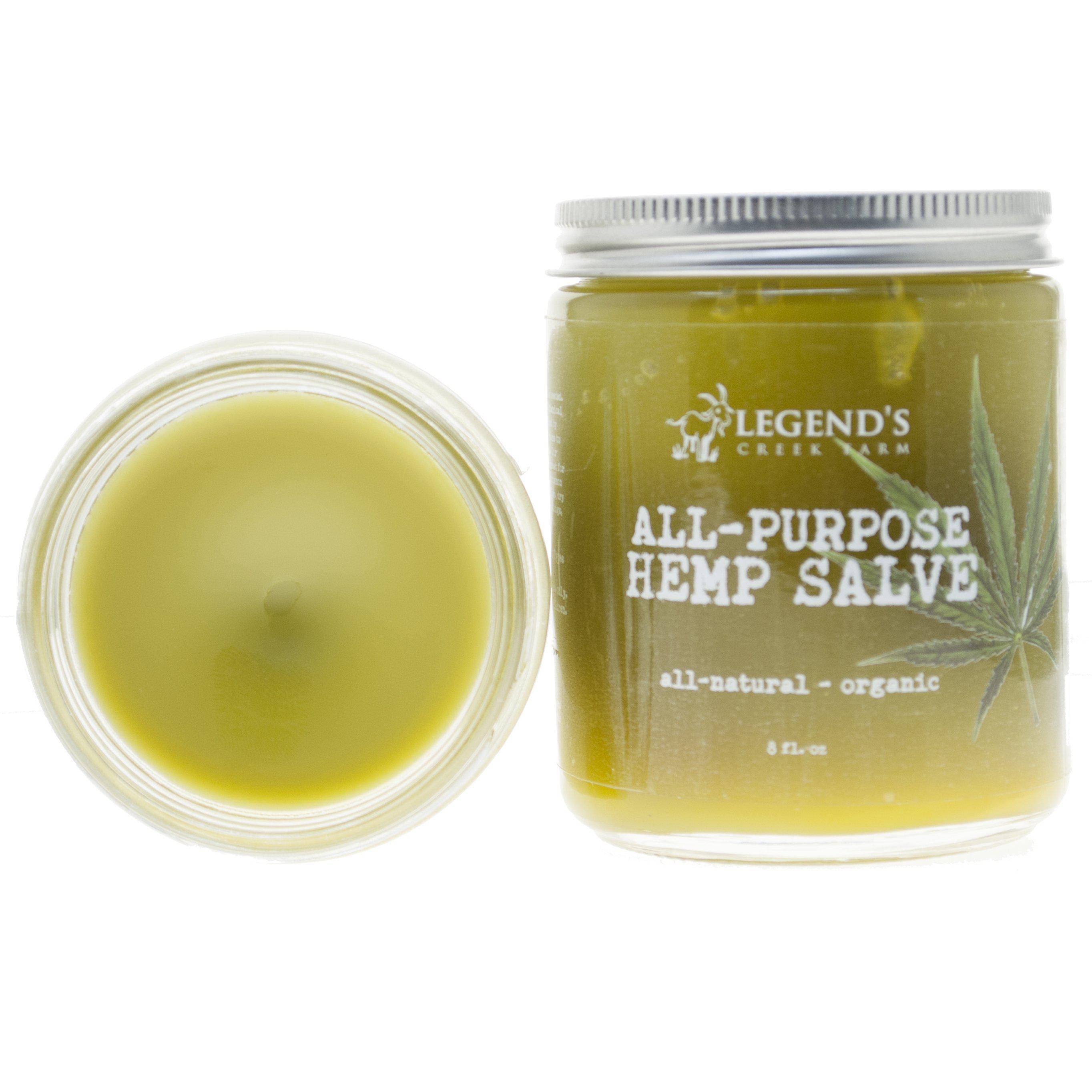 Hemp Salve 8 oz. Jar I154