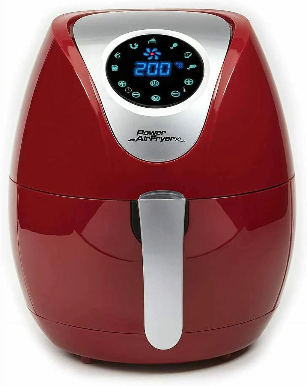 5.3 QT Digital Electric Air Fryer Oven Red K7208