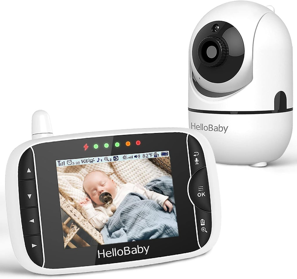 Baby Monitor with Camera and Audio, 3.2 Screen, Auto Night Vision, 2-Way Talk N454275
