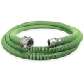 Eagle Green/Black EPDM Suction Hose with Camlocks J388
