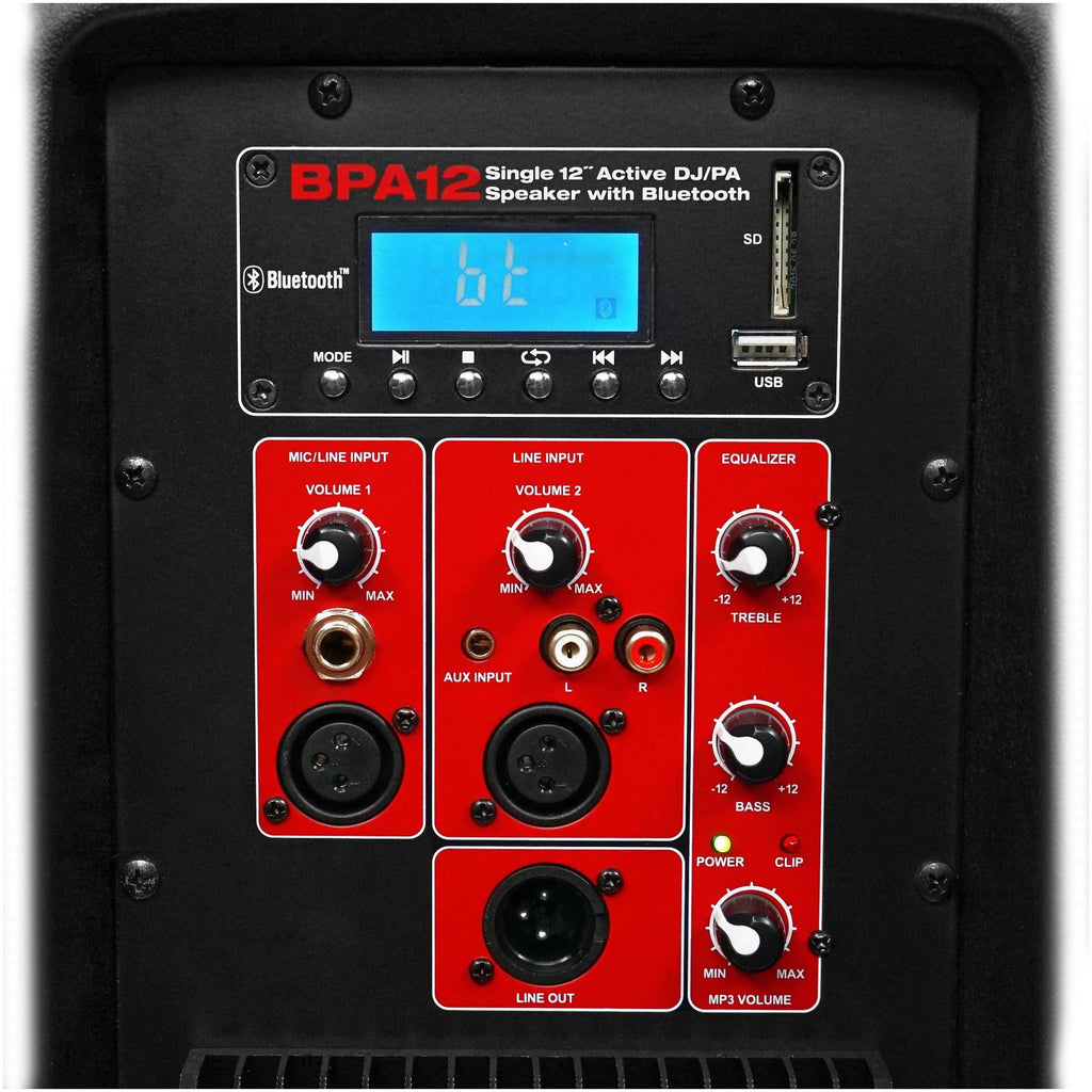 12x22 Professional Powered Active 600W DJ PA Speaker F3299