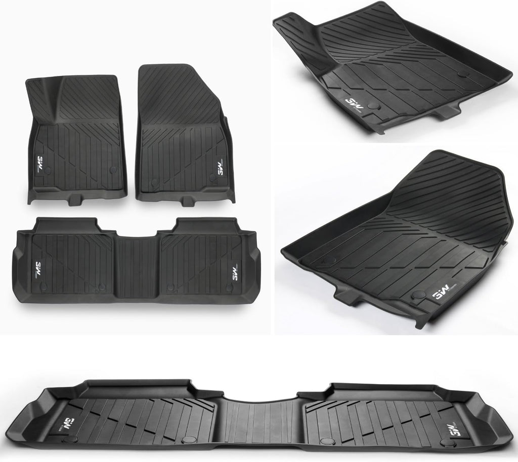 Black TPE All Weather Custom Fit Floor Liner Full Set K935