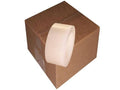 White Low Density Polyethylene Film Tape 2 inch x 36 Yards 24 Roll Case H4884