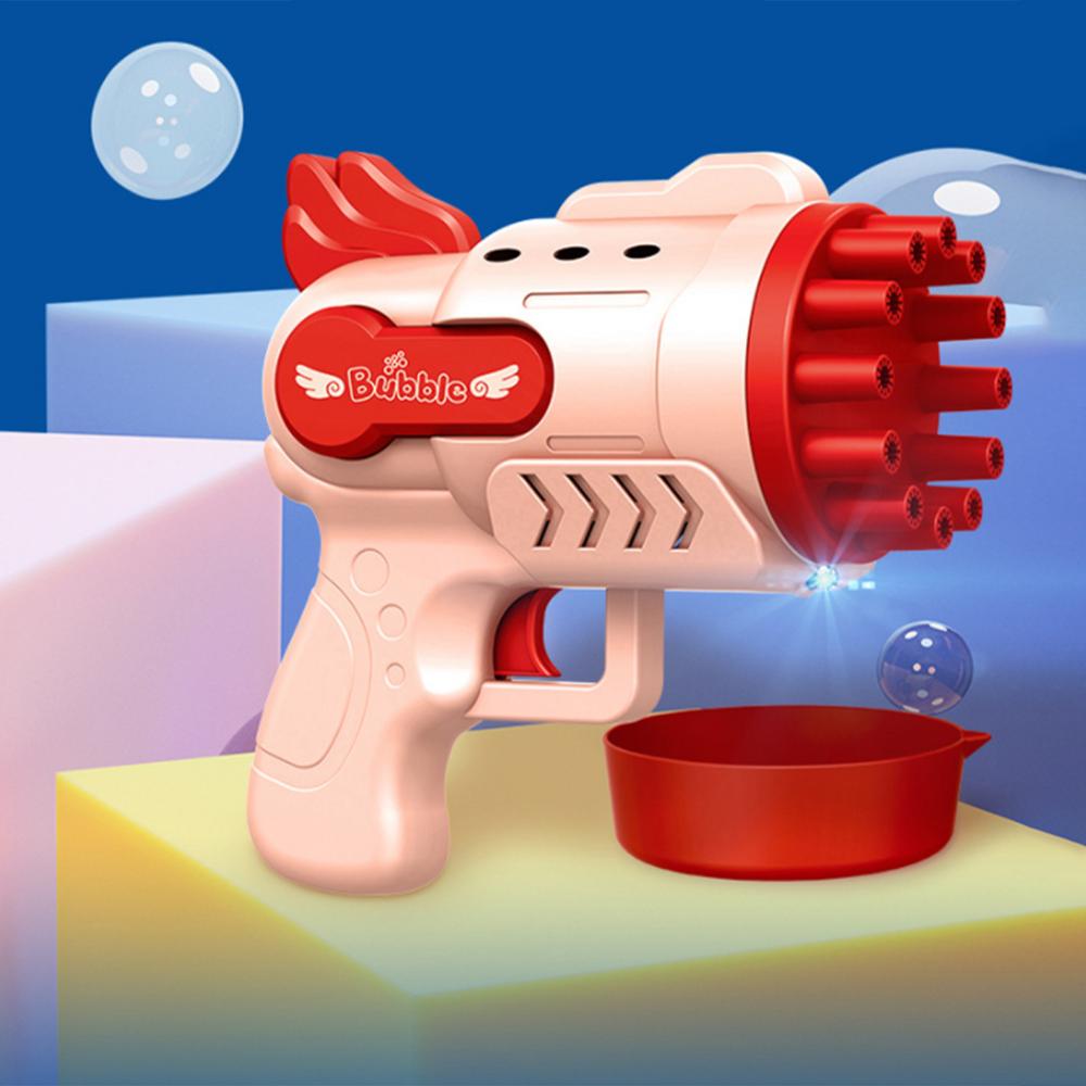 Automatic Bubble Blaster Toy with Cooling Fan & Solutions Batteries Operated X362610