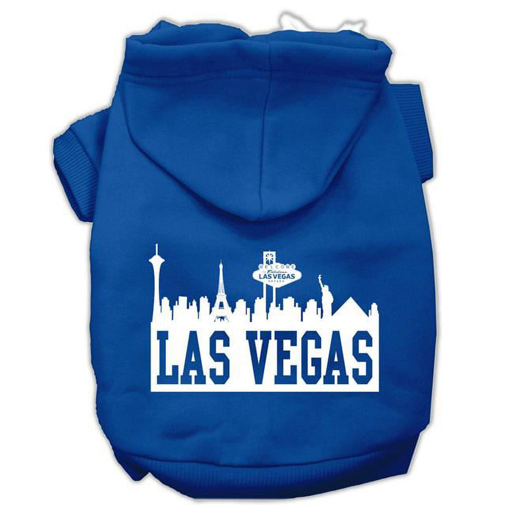 Blue Screen Print Pet Hoodie D20035