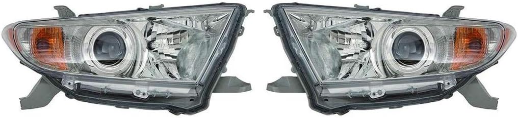 Driver and Passenger Side Headlight Assembly P270227