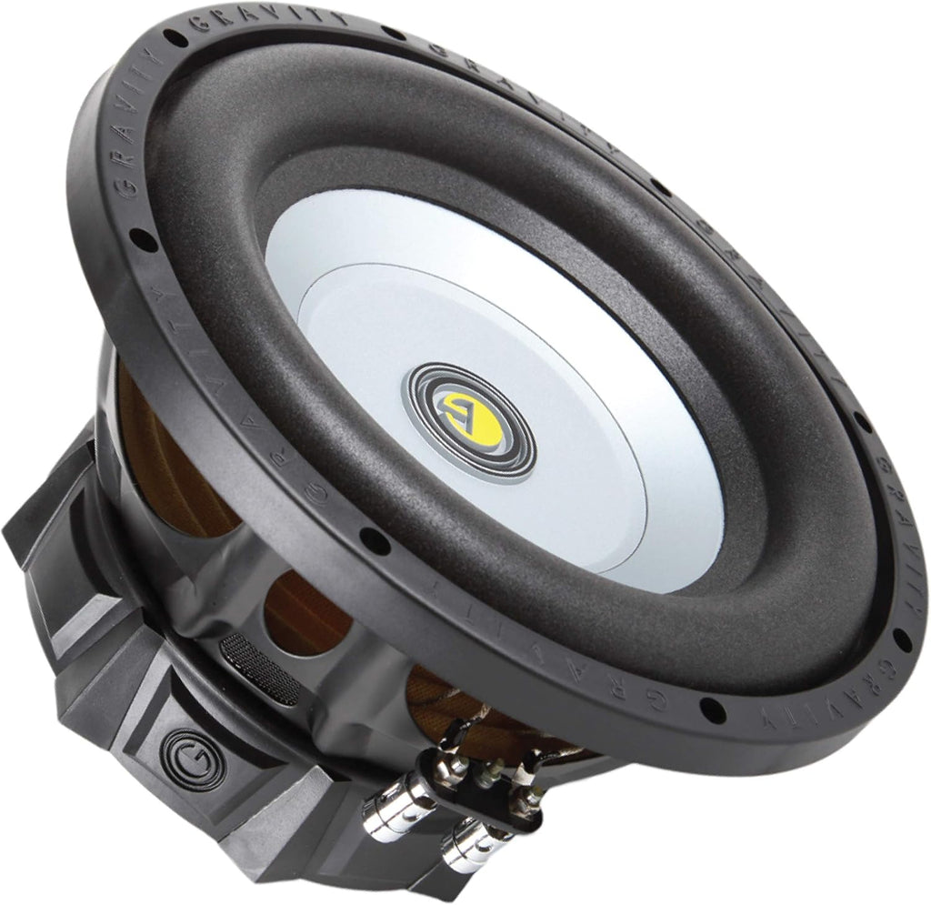 10 Inch 1000 Watt Car Audio Subwoofer 4 Ohm DVC Pack of 2 W709035