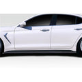 Side Skirts Rocker Panels Car Body Kit 2 Piece U66898