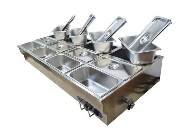 6-Pan Buffet Food Warmer Steam Table V87640