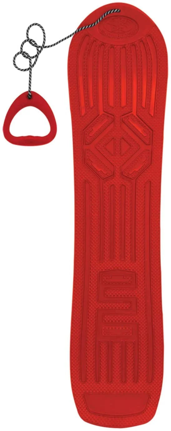 Snowboogie Snowboard 105 Single Rider Snow Board with Tow Leash D7532