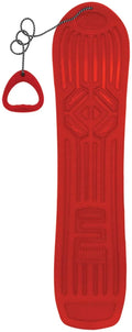 Snowboogie Snowboard 105 Single Rider Snow Board with Tow Leash D7532