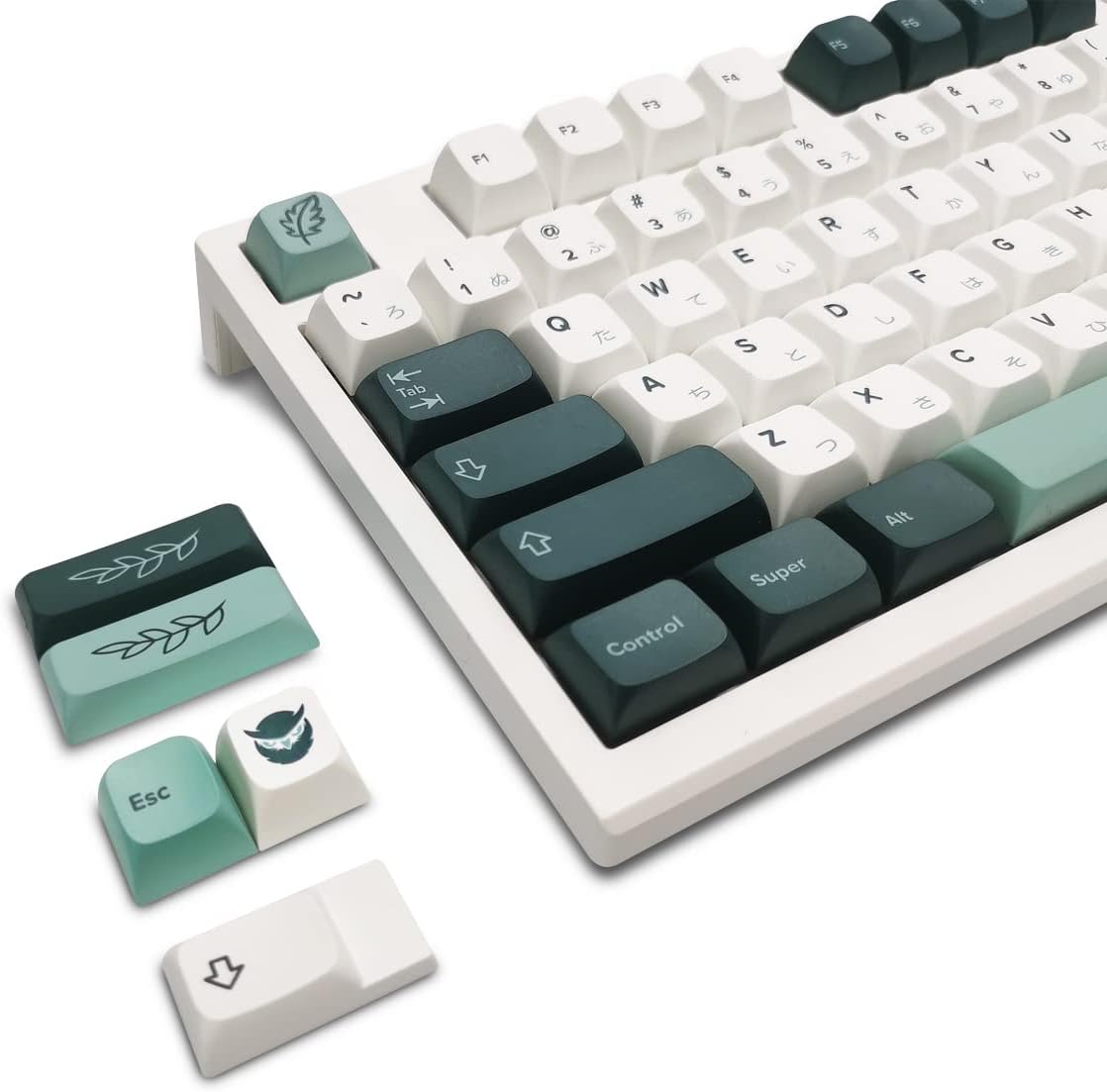 147 Keys PBT Botanical Keycaps for Mechanical Keyboard S17792