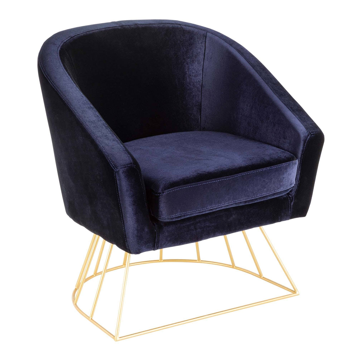 Royal Blue Tub Chair G62935
