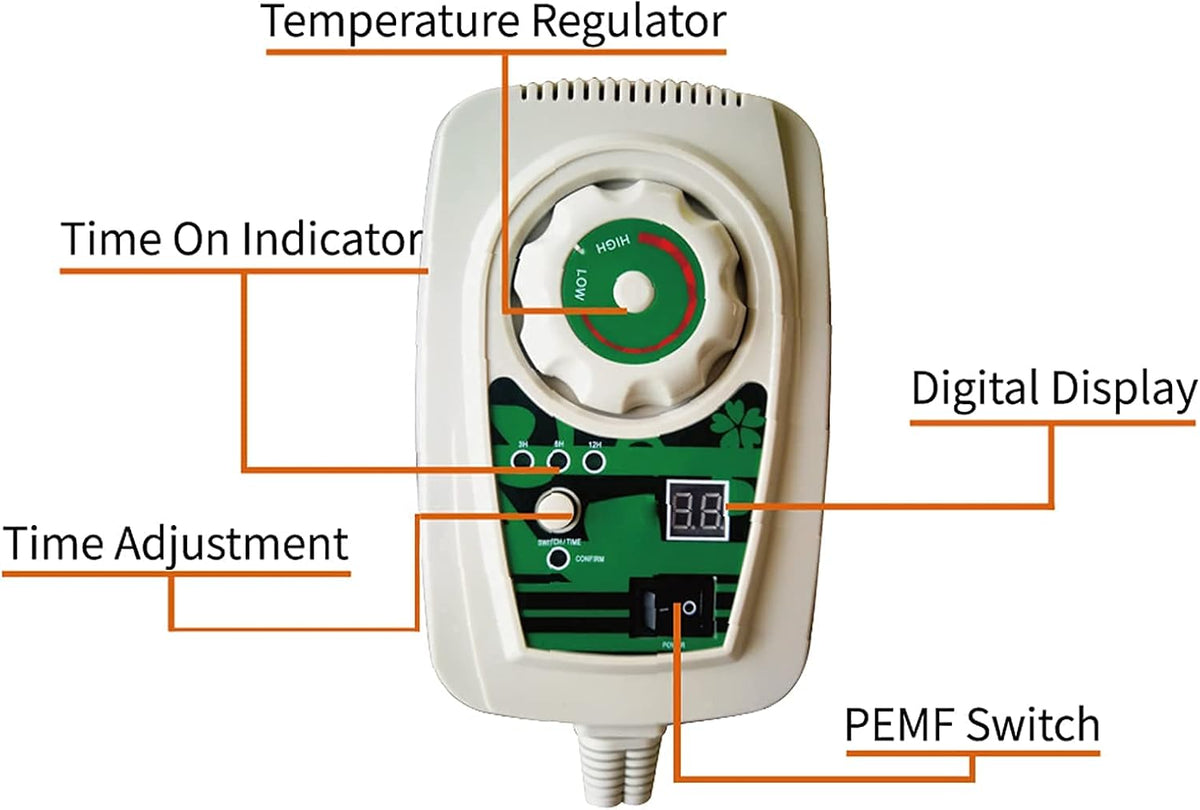 Infrared Heating Pads with 4 Types of Hot Stones O21427