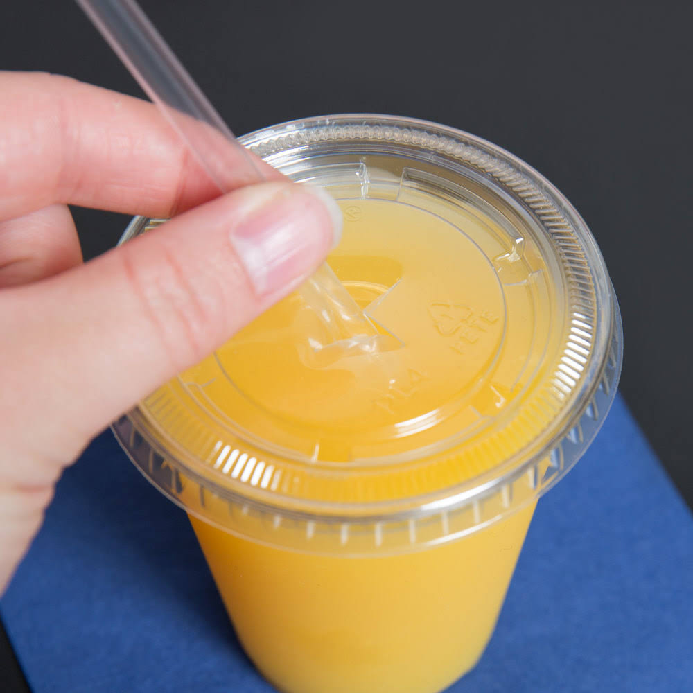 Clear Plastic Cold Cup Lids for 7oz Cups E285
