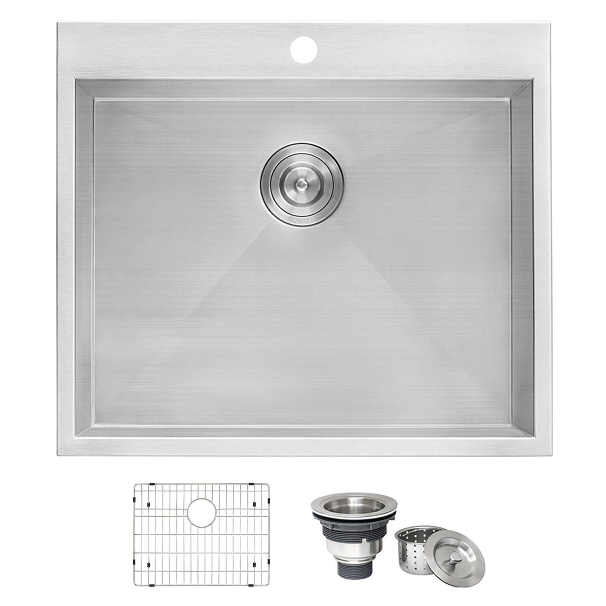Topmount Laundry Utility Sink Stainless Steel F7729